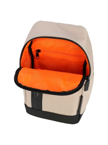 Strellson Northwood RS Chris - Umhängetasche M 32 cm (black) in beige