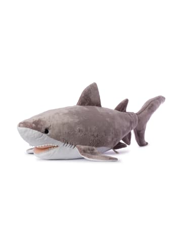 WWF Plüschtier - Weißer Hai (109cm) in grau