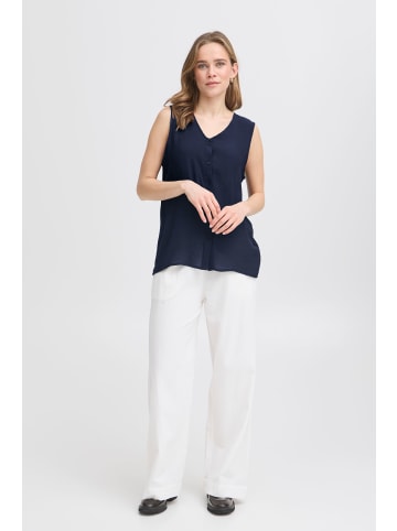Fransa Ärmellose Bluse FRALYSSA Regular fit in Navy Blazer