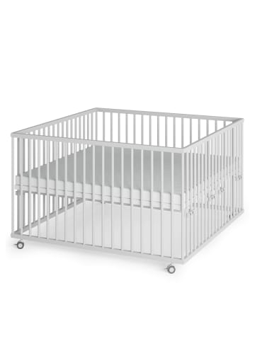 Sämann Sämann Laufgitter mit Matratze SleepPlus - weiß - Premium Kollektion