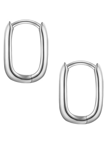 Yokoamii Ohrringe aus Messing mit Zirkonia in silber