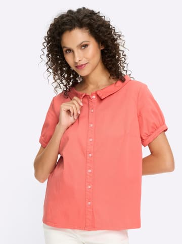 Heine Jeansbluse in koralle