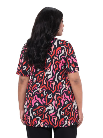 Ulla Popken Longshirt in schwarz