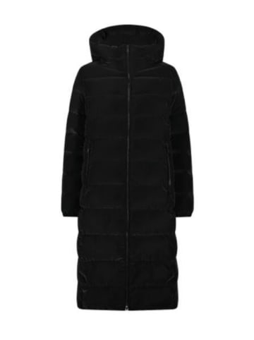 cmp Funktionsmantel WOMAN LONG COAT FIX HOOD in Schwarz