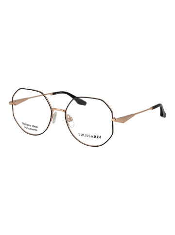 Trussardi Frauen Optische Fassungen Geometrisch Schwarz