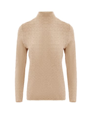 caissa Damen Strickpullover in Beige