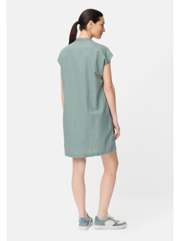 Camel Active Kleid mit seitlichen Taschen in Jadeblau