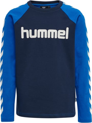 Hummel T-Shirt L/S Hmlboys T-Shirt L/S in LAPIS BLUE