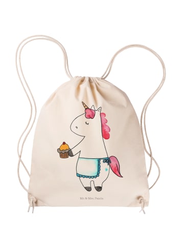 Mr. & Mrs. Panda Jutebeutel Einhorn Muffin ohne Spruch in Creme
