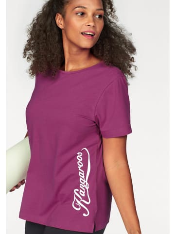 Kangaroos T-Shirt in fuchsia
