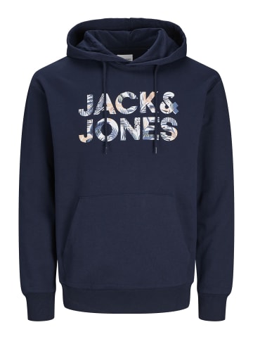 Jack & Jones Kapuzenpullover in Sky Captain