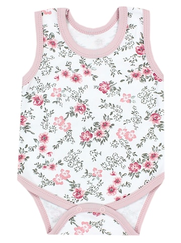 TupTam Baby Mädchen Achselbody 5er Pack in altrosa