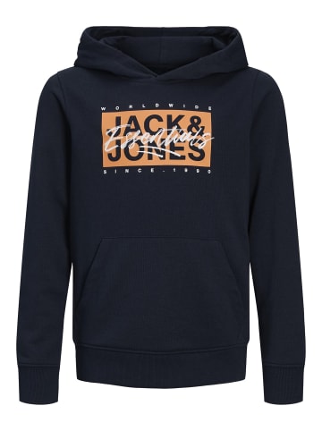 JACK & JONES Junior Kapuzenpullover in Sky Captain