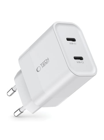 Tech Protect Tech Protect C20W NetzLadegerät 2x USB-C PD 20 W