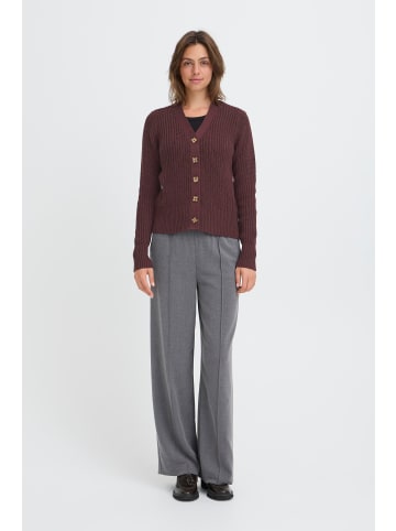 Oxmo Strickjacke OXFKANNA in Braun