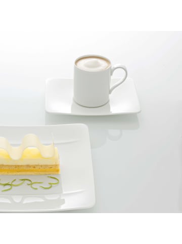 Villeroy & Boch 6er Set Kaffeeuntertassen Modern Grace 17 x 14 cm in weiß