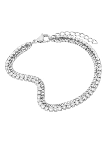 Noelani Armband Edelstahl, IP gold in silber