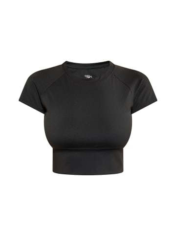 IZIA Damen Crop-Top in Schwarz