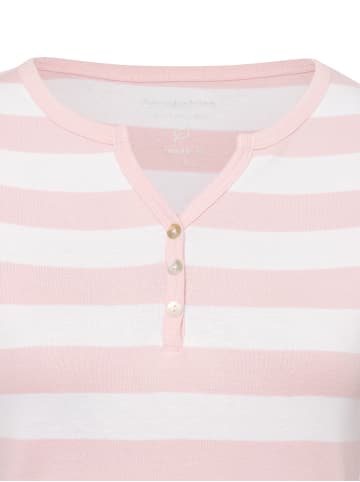 brookshire T-Shirt in rosa weiß - 0011