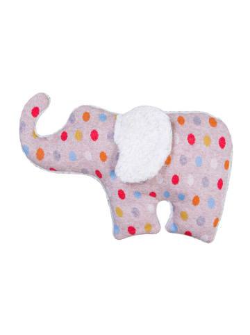 Efie Dinkel-Bio-Wärmekissen, Elefant, GOTS, Made in Germany, Größe ca. 31 x 20 cm