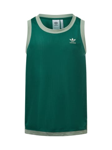 Adidas originals Tanktop Mockeyelet in tanne