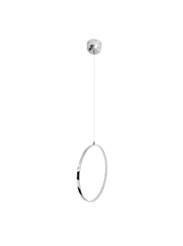 näve LED Pendelleuchte "LOOP LINE" in chrome - EEK F