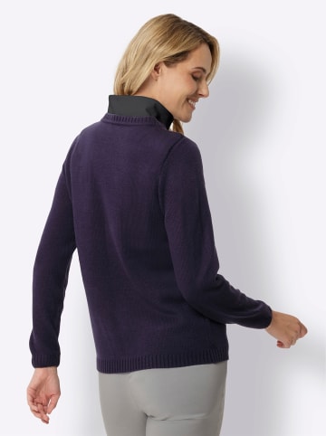 Sieh an! Rollkragen-Einsatz in schwarz