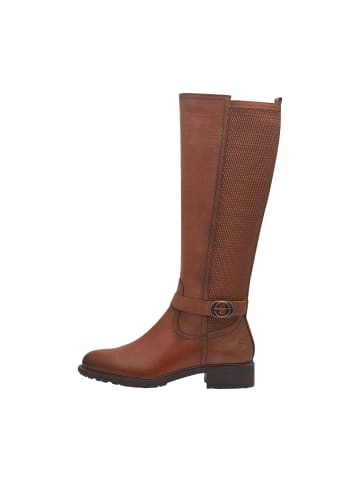 Tamaris Lederstiefel Braun