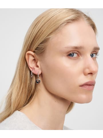 LIEBESKIND BERLIN Ohrringe Creolen - Organic Shapes in silber