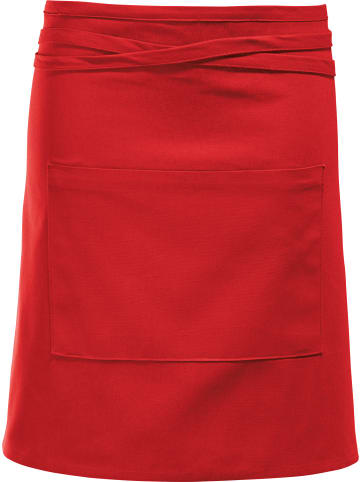 Erwin Müller Baumwolle Halbschürze in rot