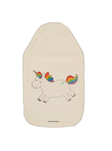 Mr. & Mrs. Panda Wärmflasche Einhorn Happy ohne Spruch in Weiß