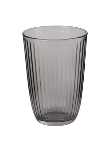 Butlers Butlers Trinkglas LINEE 6er-Set in Grau