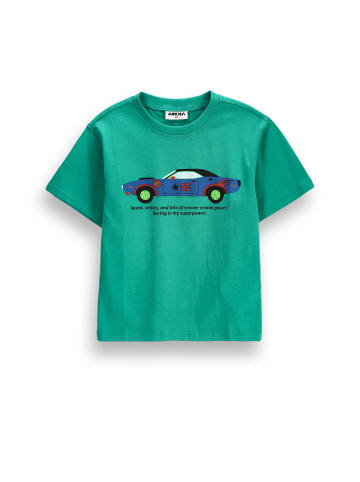 MOKIDA T-shirt mit kurzen Ärmeln in grün