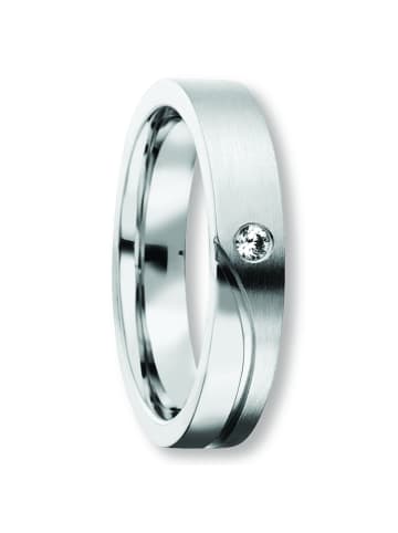 ONE ELEMENT  Zirkonia Freundschaft   Partner Ring aus 925 Silber in silber