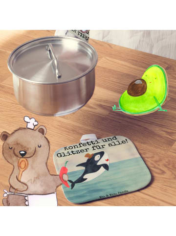 Mr. & Mrs. Panda 2er Set Topflappen  Orca Zylinder Design mit Sp... in Weiß