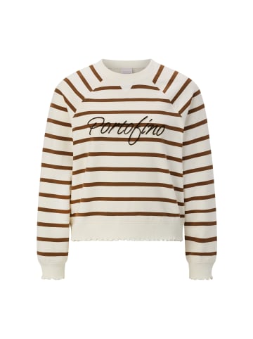 Rich & Royal Striped Sweaty with Application in Cinnamon