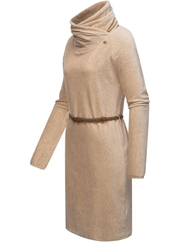 ragwear Sweatkleid Belita in Sand