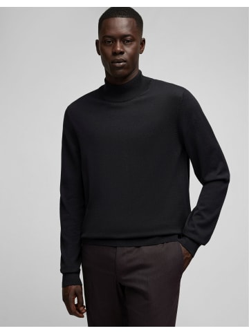 HECHTER PARIS Rollkragenpullover in black