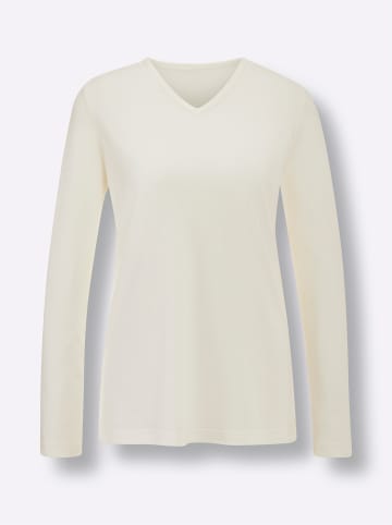 WITT WEIDEN Schlafanzug-Shirt in ecru