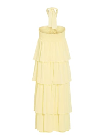 Vila Maxikleid in Pastel Yellow