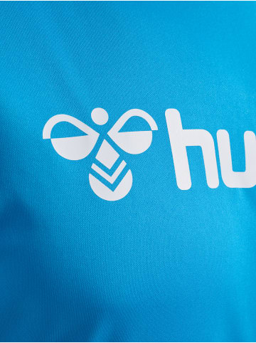Hummel T-Shirt Hmllogo Multisport Erwachsene in DIVA BLUE