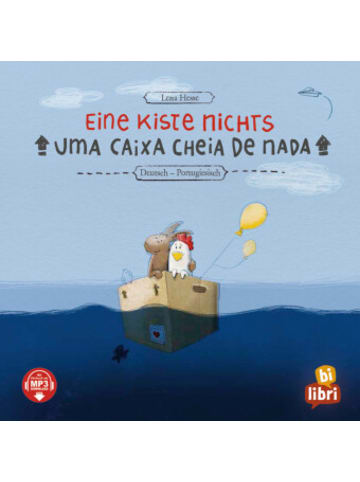 Hueber Buch - Eine Kiste nichts (Deutsch-Portugiesisch)
