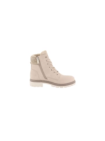 Tom Tailor Stiefel mit Warmfutter in Beige