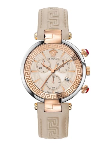 Versace Armbanduhr REVIVE CHRONO RESTYLING rosegoldfarben in beige