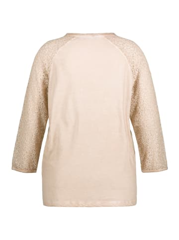 Ulla Popken Shirt in beige