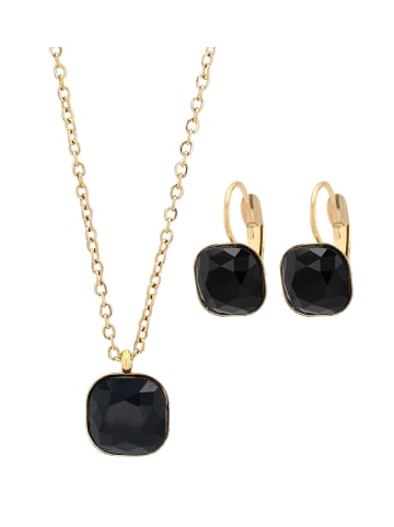 Adeliás Damen Halskette mit Anhänger – aus Edelstahl in gold