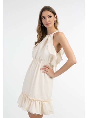 faina Damen Minikleid in Creme