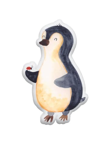 Mr. & Mrs. Panda Kuschelkissen Pinguin Marienkäfer ohne Spruch in Weiß