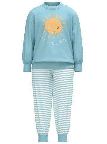 Calida Pyjama in cascade blue