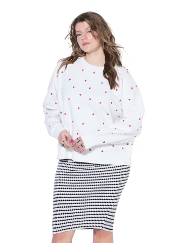 Studio Untold Sweatshirt in offwhite